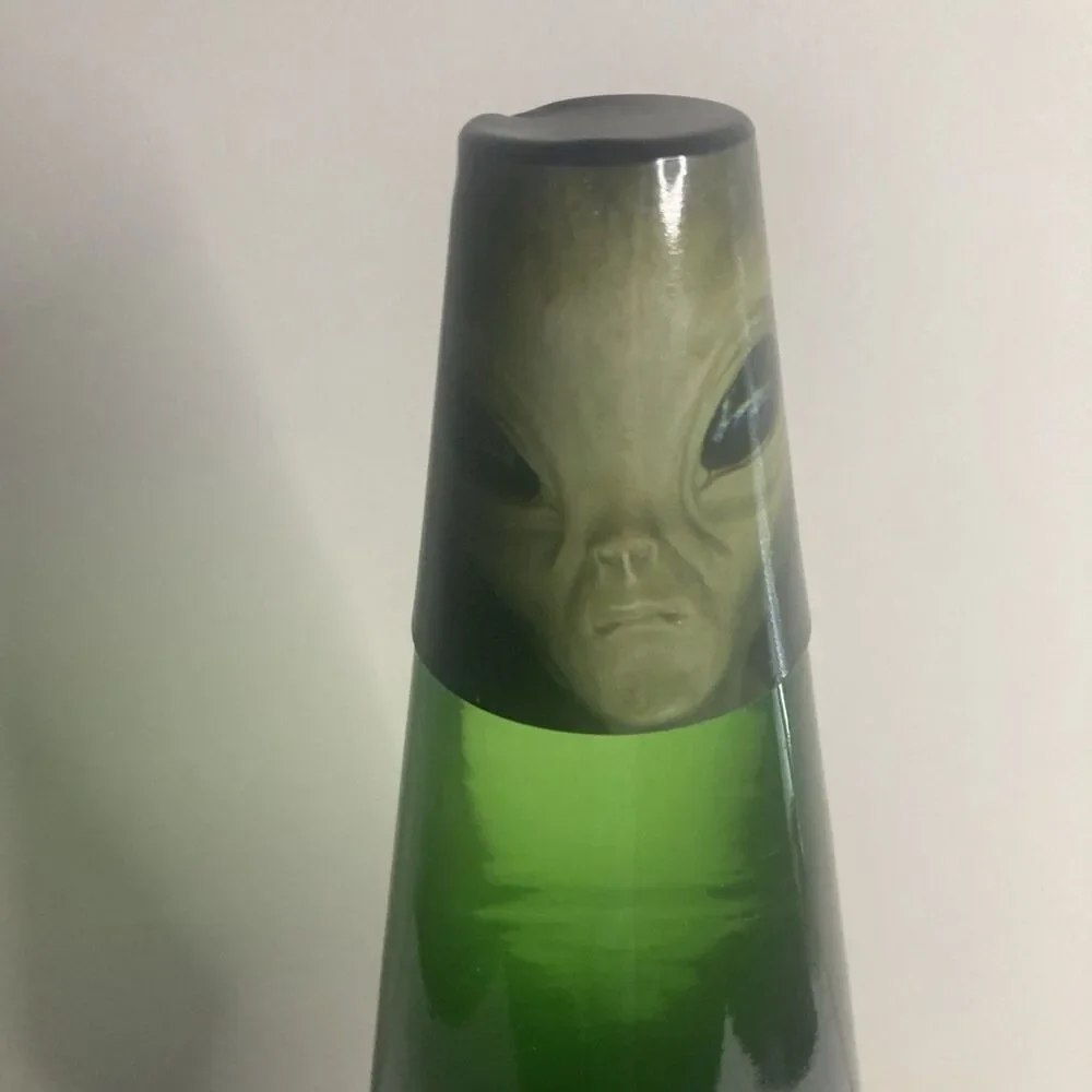 Alien Lava Lamp Lite Light LAVA THE ORIGINAL  17